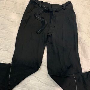 EUC Zara black satiny feel pants